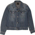 SISLEY Womens Denim Jacket UK 20 2XL Blue Vintage Sisley and Second-Hand Sisley from Messina Hembry 