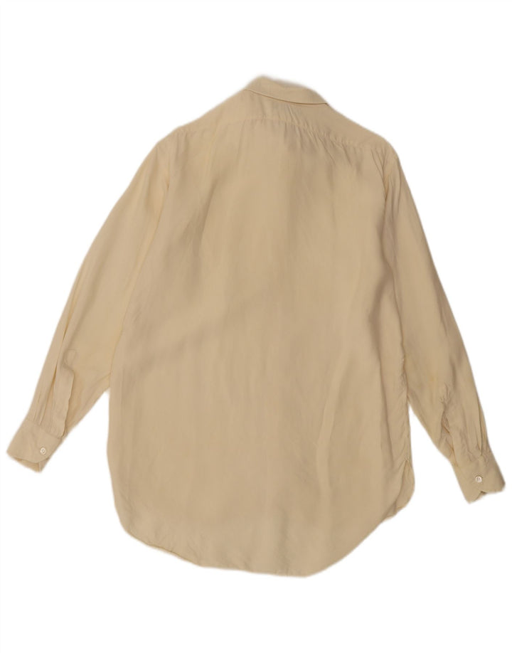 Vintage Herrenhemd Mittelgelb