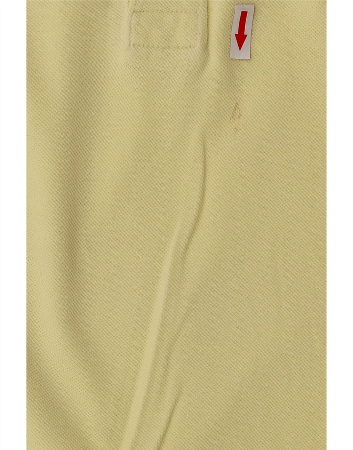BENETTON Herren Poloshirt Large Gelb