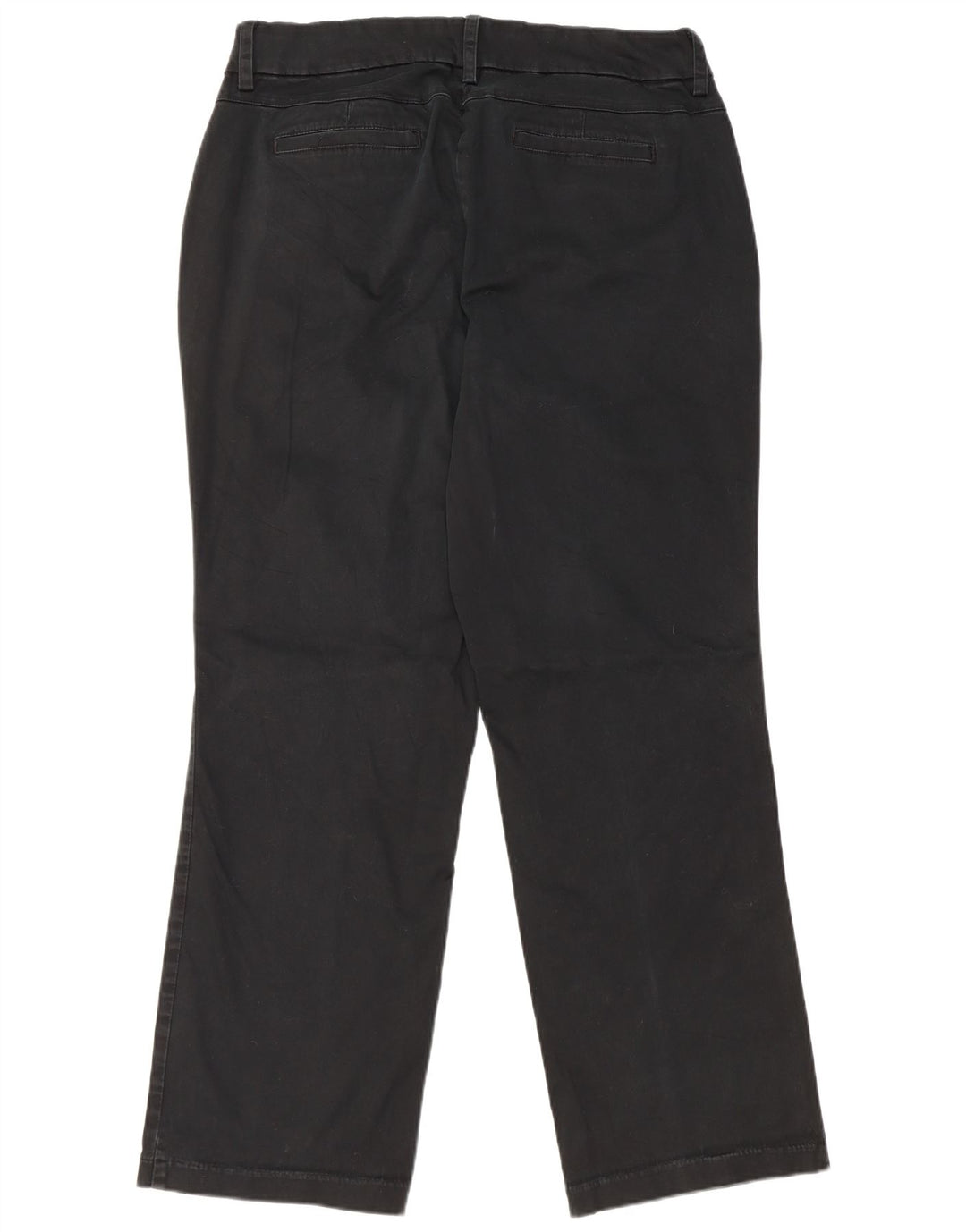 LEE Damen Curvy Fit Straight Casual Hose US 16 2XL W36 L31 Schwarz