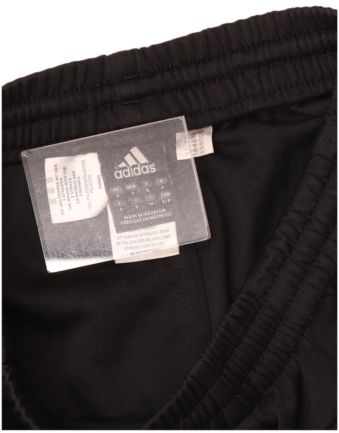 ADIDAS Herren-Trainingshose, Größe S, Schwarz, Polyester