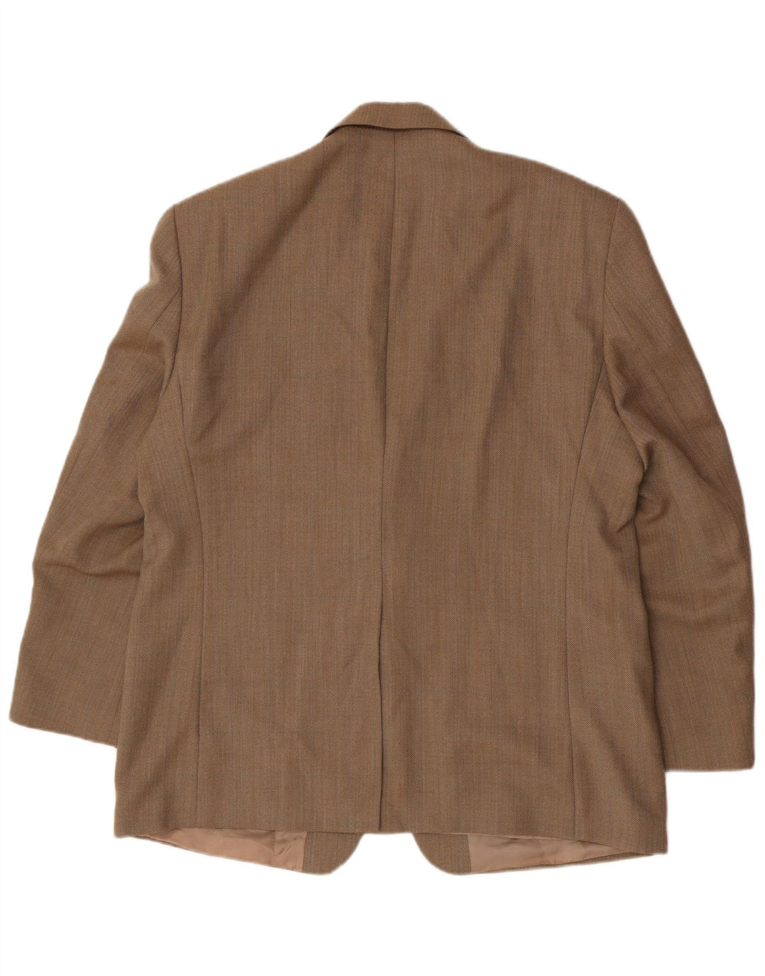 Ralph Lauren Herren-Blazer, reguläre Größe, UK 44, 2XL, braunes Fischgrätenmuster