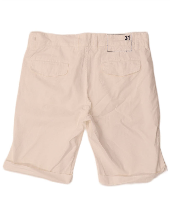 Sun68 Damen Chinoshorts W31 Mittelweiß