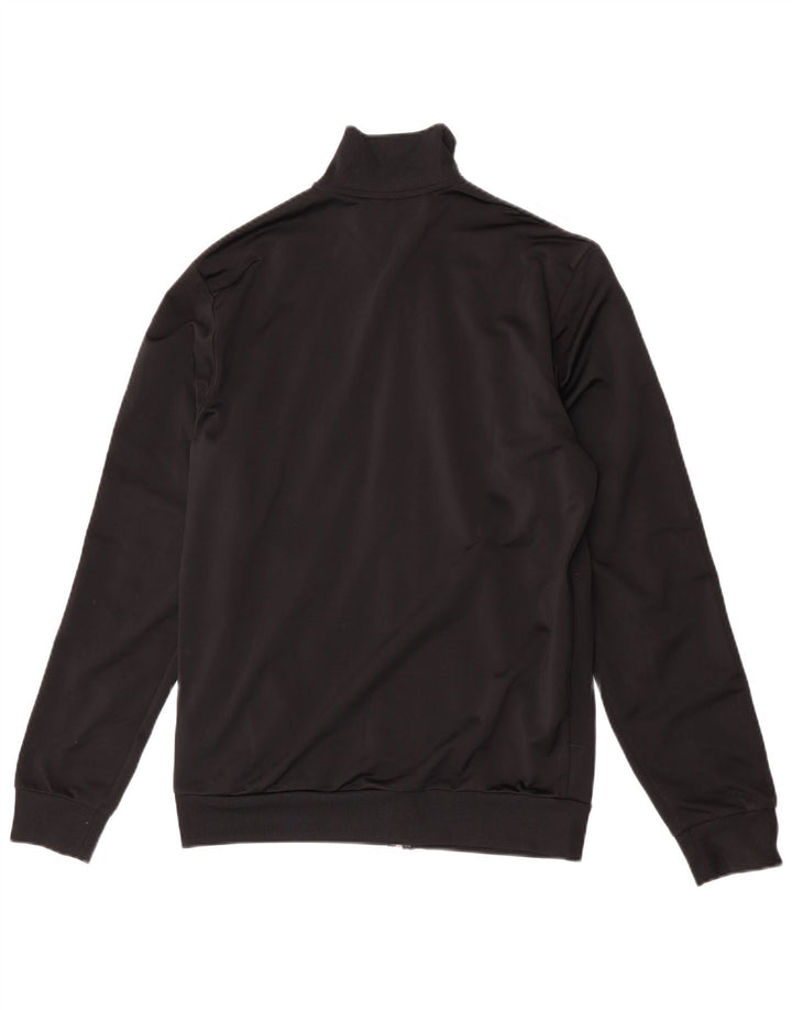 Adidas Herren Trainingsanzug Top Jacke UK 38/40 Medium Black Polyester