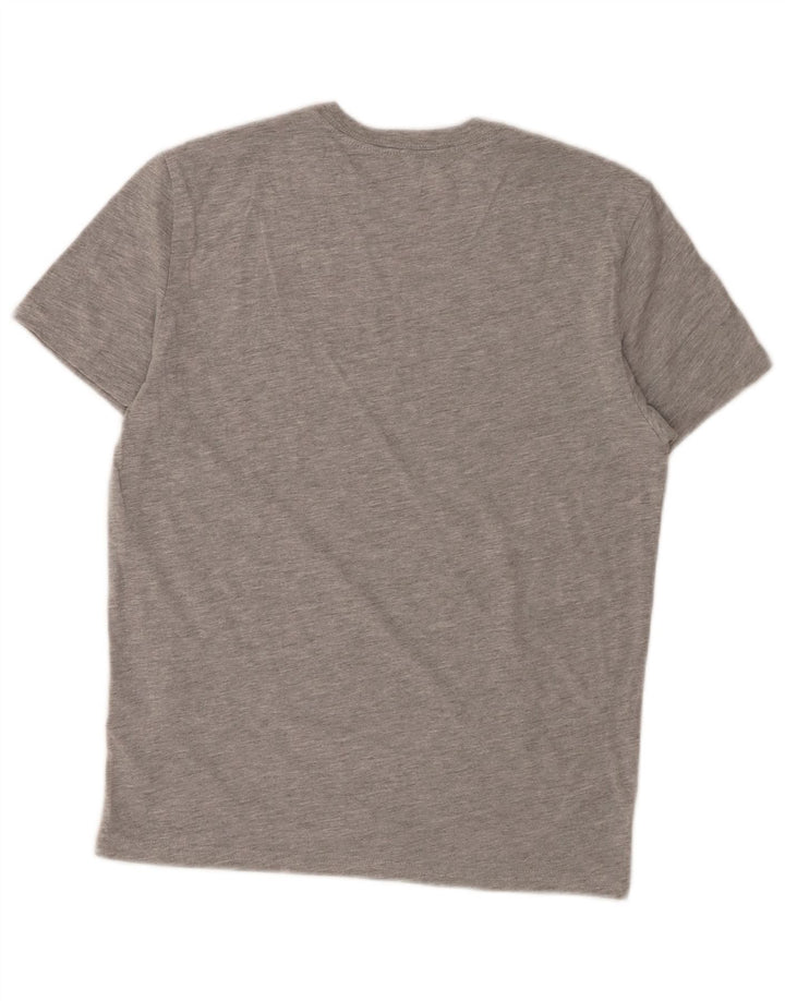 HURLEY Grafik-T-Shirt für Jungen, 12–13 Jahre, groß, grau gesprenkelte Baumwolle
