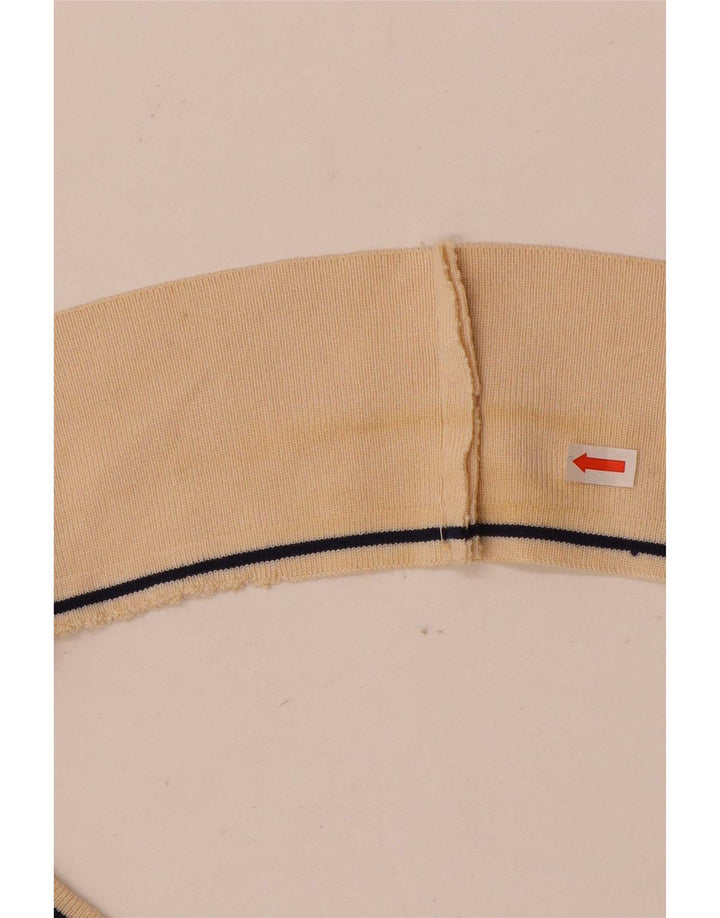 Guess Graphic Neckholder-Top für Damen, UK 12, mittelgelbe Colourblock-Seide