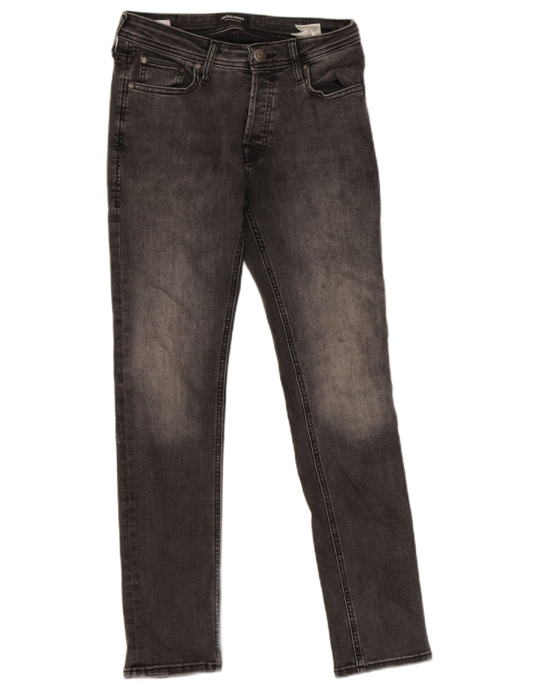 Jack & Jones Herren Slim Jeans W29 L30 Graue Baumwolle