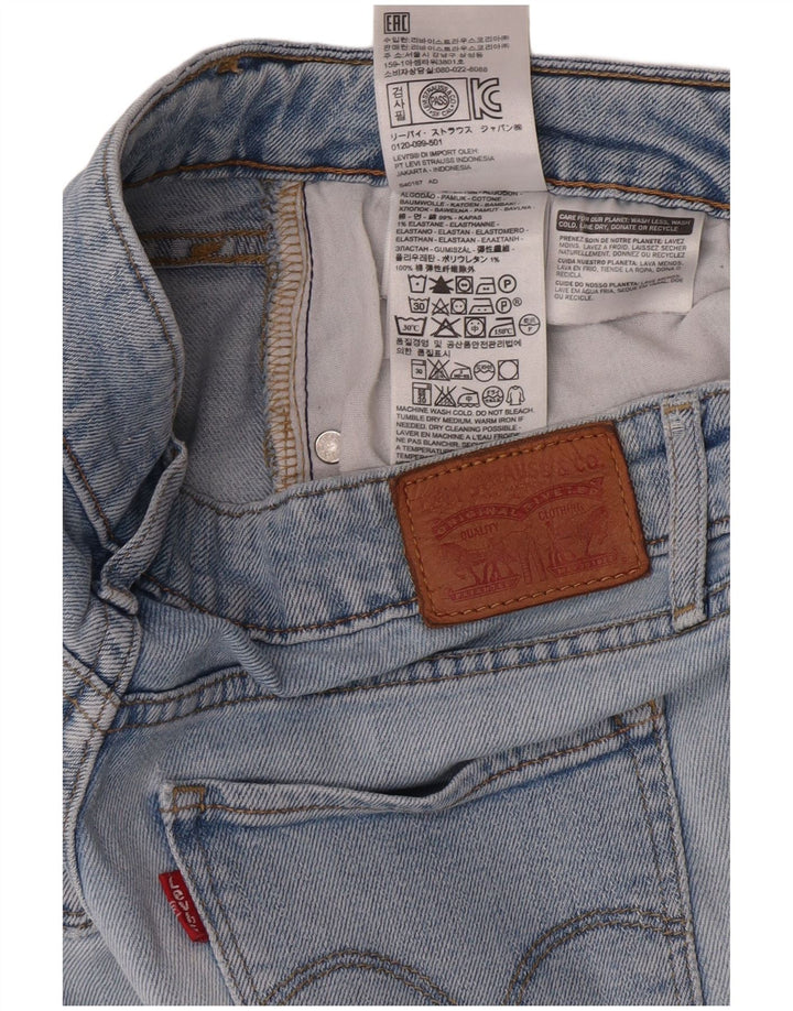 LEVI'S Damen 715 Bootcut Jeans W28 L30 Blaue Baumwolle