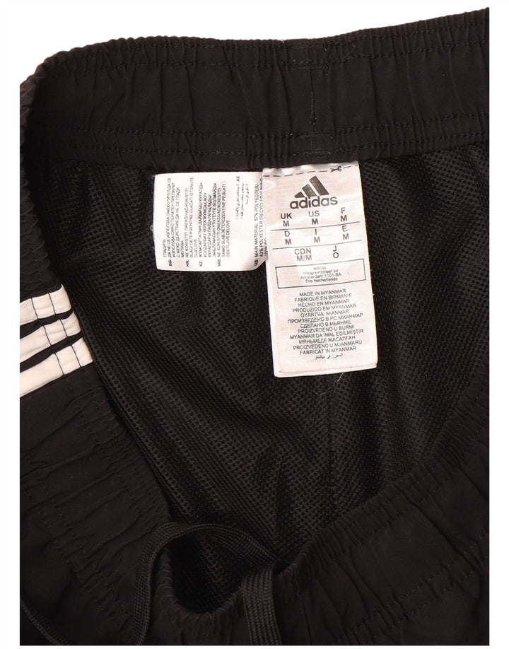 Adidas Herren Sportshorts Mittelschwarzes Colourblock-Polyester