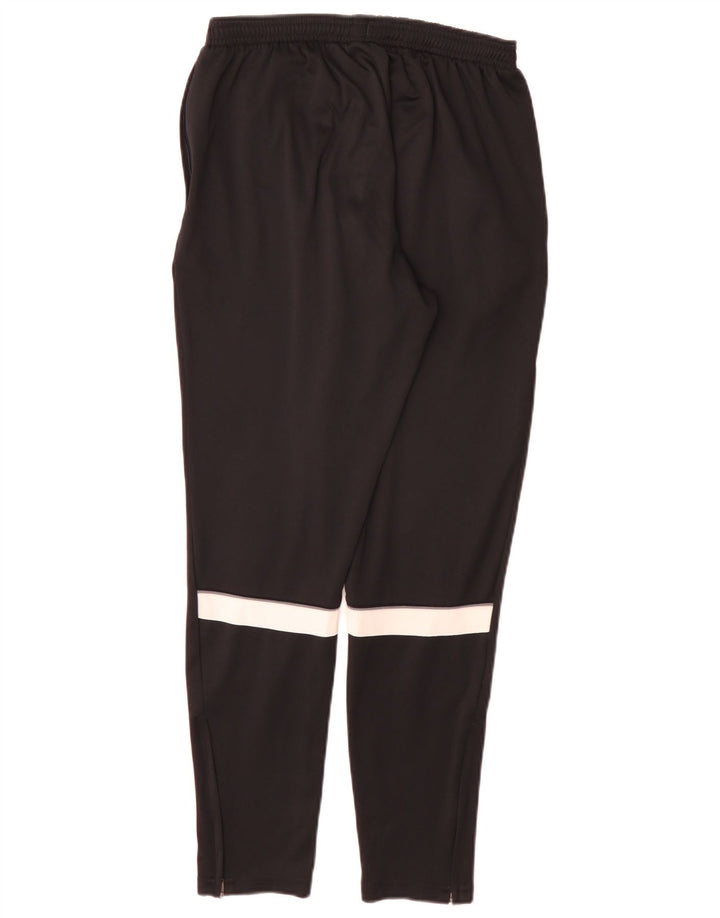 Nike Herren Dri Fit Trainingshose Mittelschwarzes Colourblock-Polyester