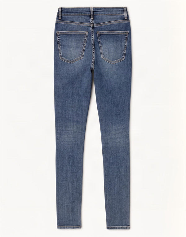 Zara Damen Skinny Jeans EU 36 XS W26 L27 Blau