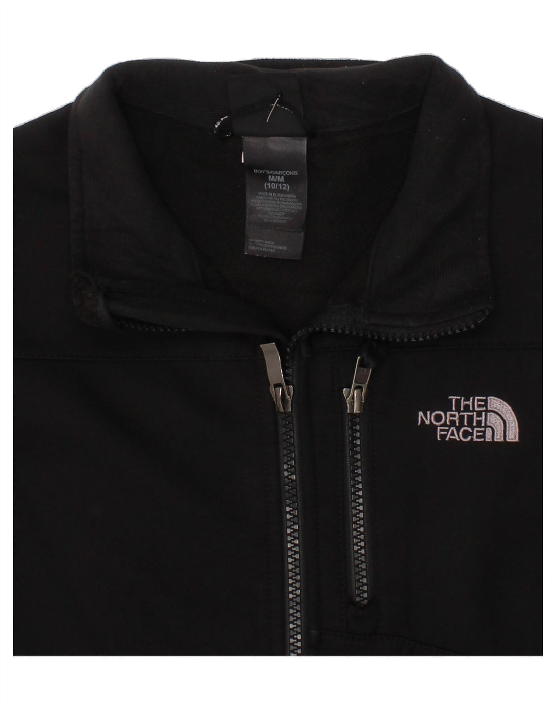 THE NORTH FACE Boys Windbreaker Jacket 10-11 Years Medium Black Polyester Vintage The North Face and Second-Hand The North Face from Messina Hembry 