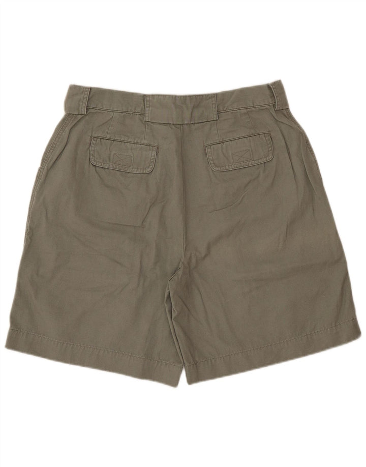 Eddie Bauer Damen Cargoshorts US 12 Large W32 Khaki Baumwolle