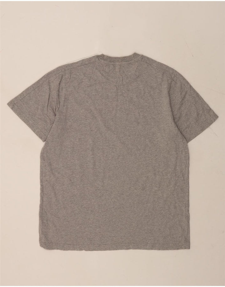 ADIDAS Herren T-Shirt Top Large Grau Baumwolle