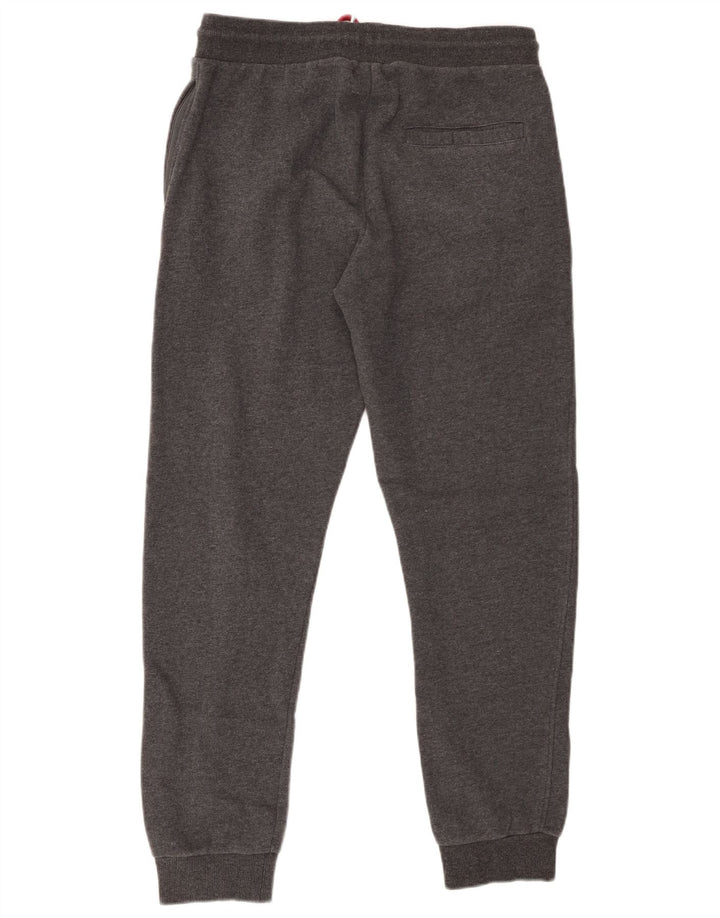 ELLESSE Herren-Trainingshose, Jogginghose, mittelgraue Baumwolle