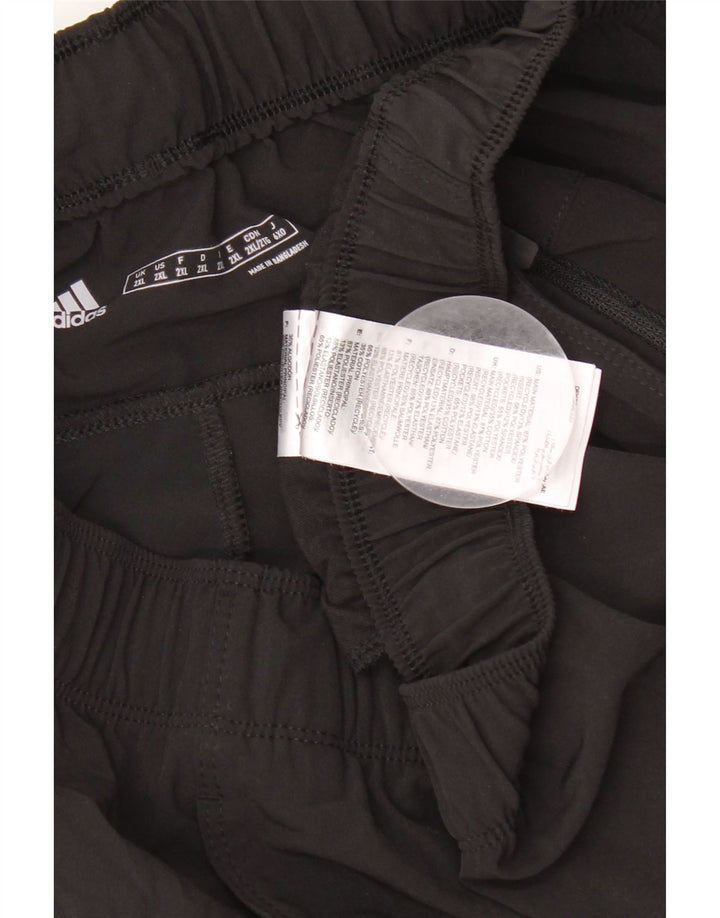 Adidas Herren Bermuda Sport Shorts 2XL Schwarz Polyester