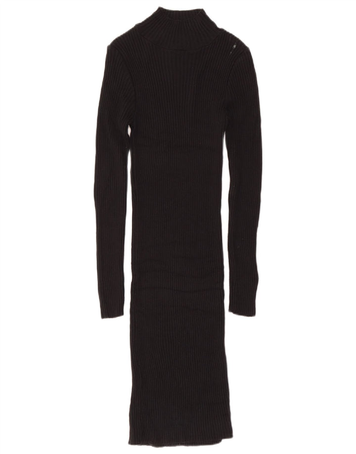 Lipsy Damen Pulloverkleid UK 10 Small Schwarz