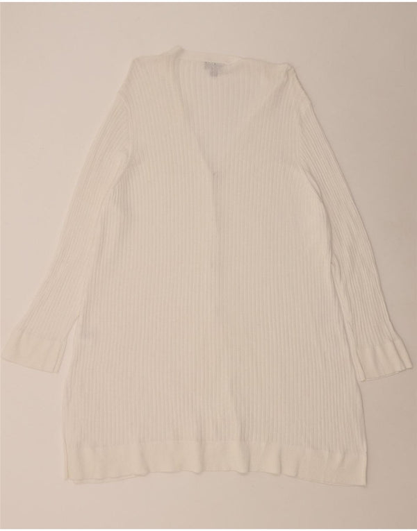 Marks & Spencer Damen Autograph Longline Cardigan Pullover UK 20 2XL Weiß