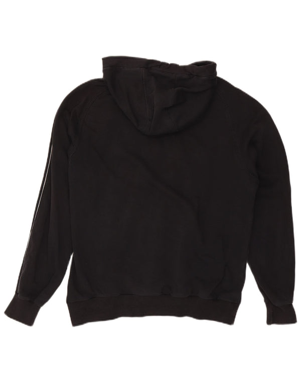 CHAMPION Herren-Kapuzenpullover mit Grafik, groß, aus schwarzer Baumwolle