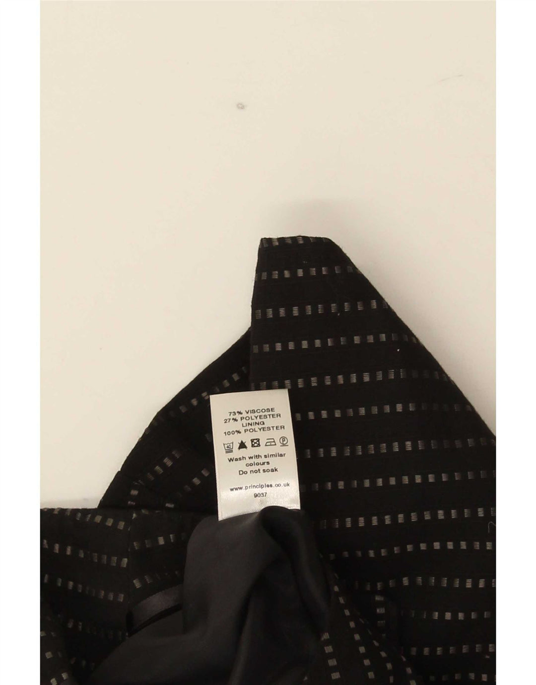 Principles Womens Midi Straight Rock UK 14 Medium W32 Schwarzer Nadelstreifen