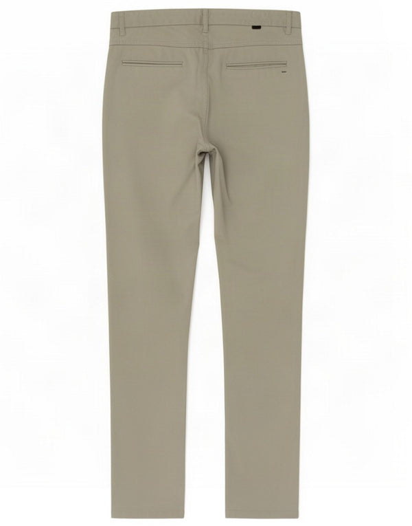 Zara Herren Slim Chino Hose EU 40 Medium W31 L33 Graue Baumwolle