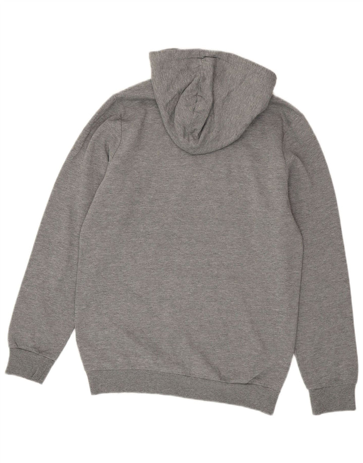 Puma Herren Graphic Hoodie Pullover Small Grau