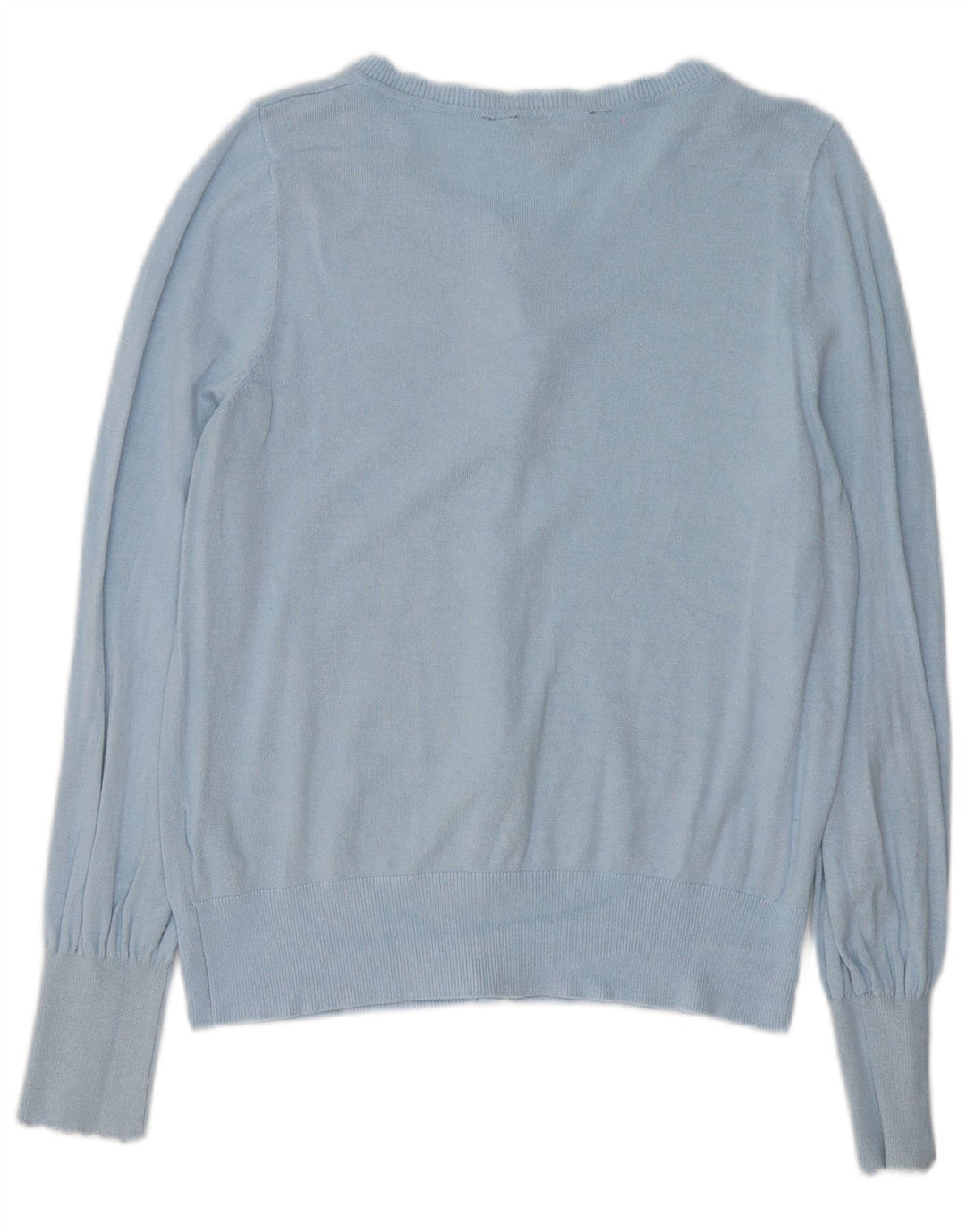 LIPSY Damen-Cardigan-Pullover UK 12 Mittelblaue Viskose