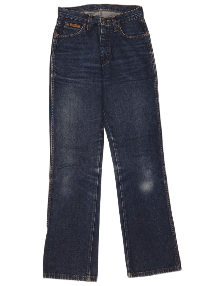 Wrangler Herren Bootcut Jeans W28 L32 Marineblau Baumwolle