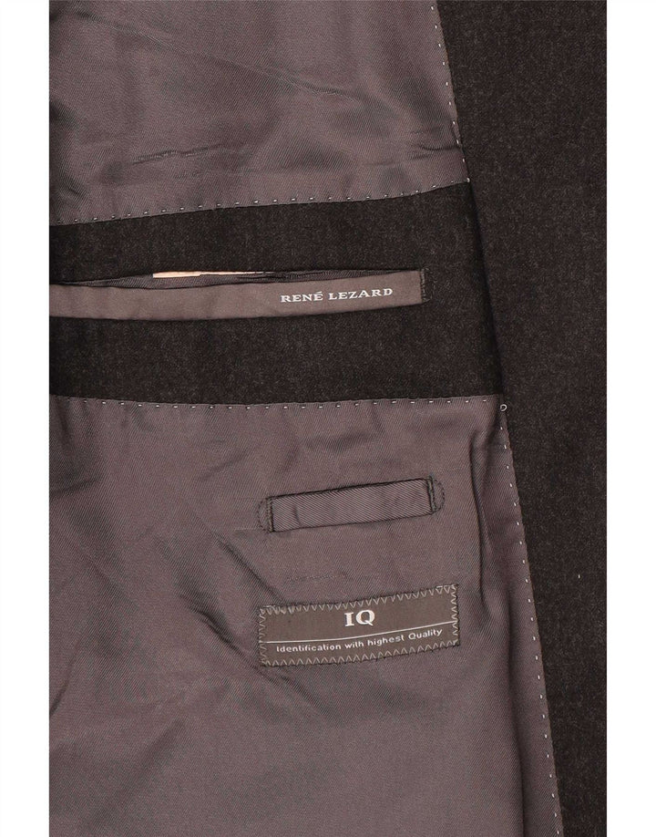 Rene Lezard Herren 3-Knopf-Blazerjacke UK 38 Mittelgrau