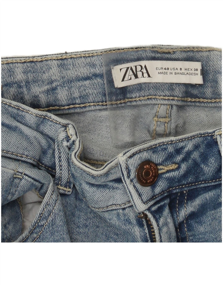 Zara Damen Skinny Jeans EU 40 Medium W30 L27 Blau