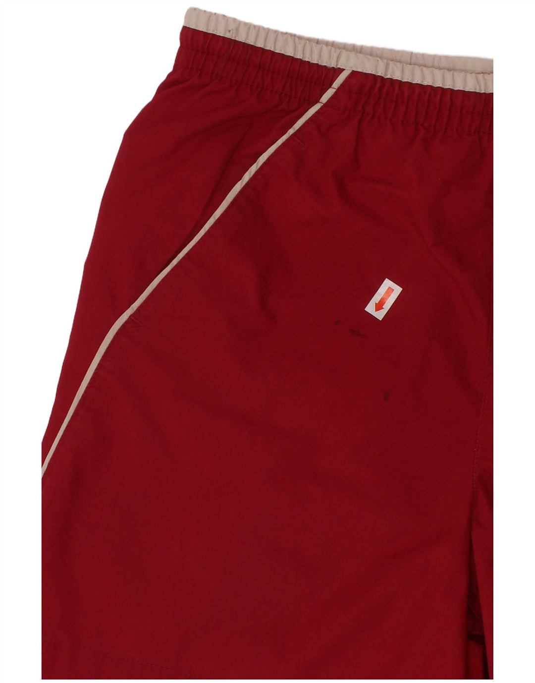 NIKE Jungen-Sportshorts mit Grafik, 8–9 Jahre, Größe S, rotes Polyester
