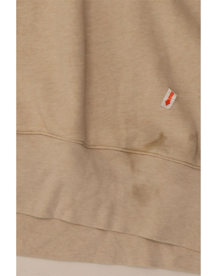 ADIDAS Herren Kapuzenpullover, groß, beige Baumwolle