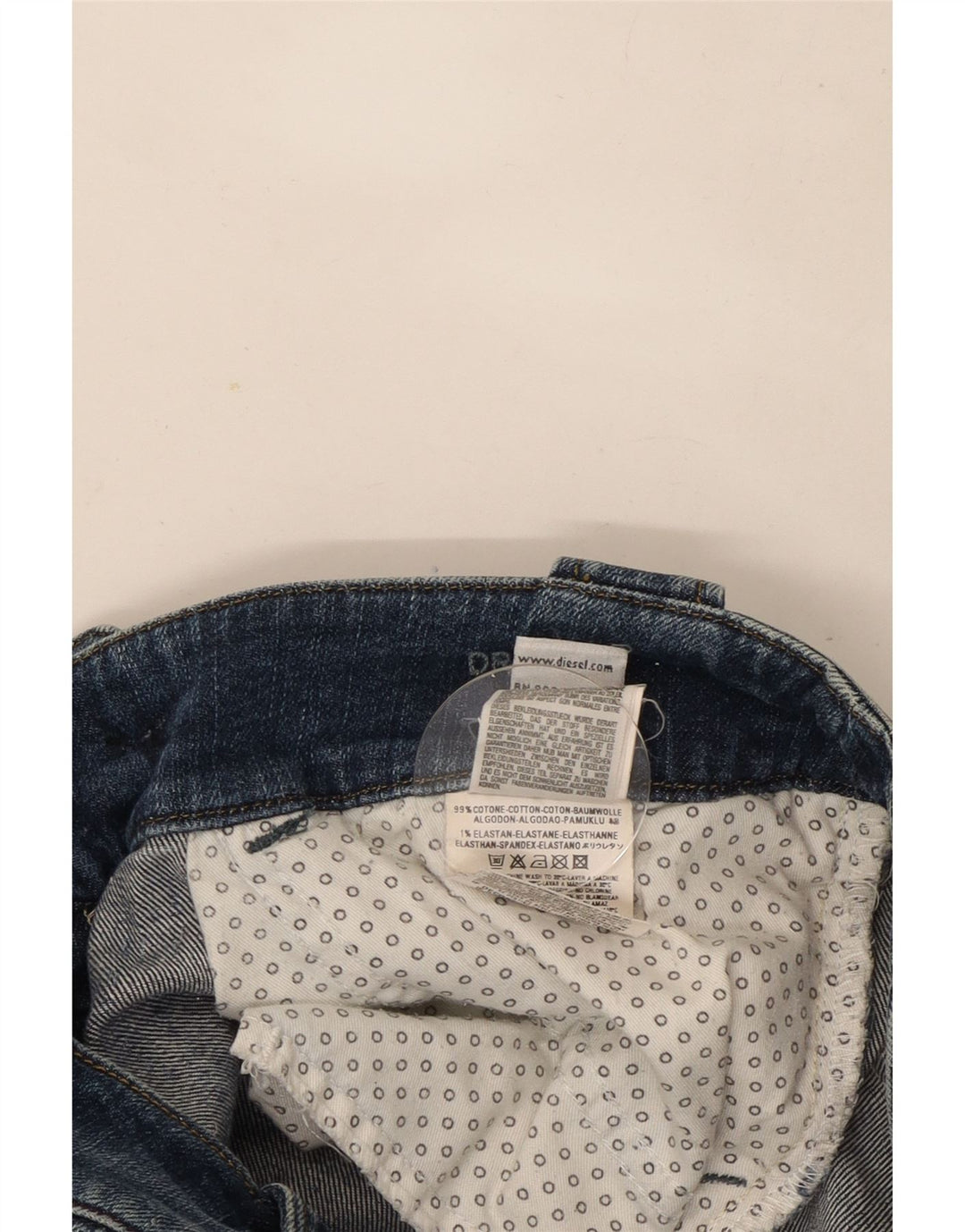 Diesel Damen Slim Jeans W29 L34 Blaue Baumwolle