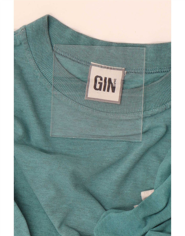 Gin Tonic Herren Top Langarm Mittelgrüne Baumwolle