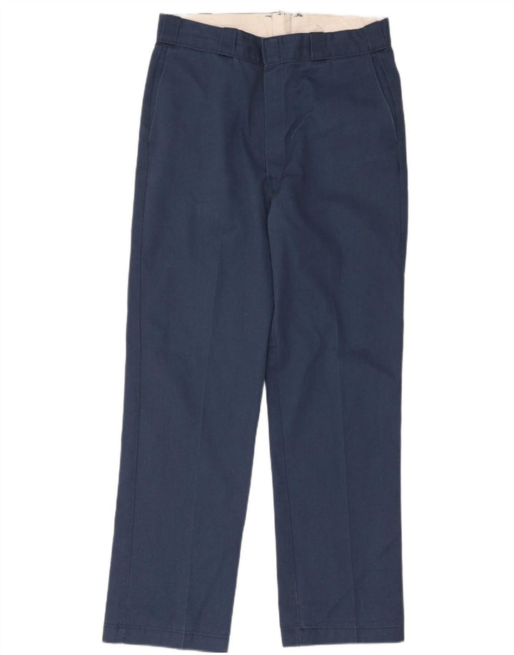 Dickies Herren gerade Chinohose W36 L31 Marineblau