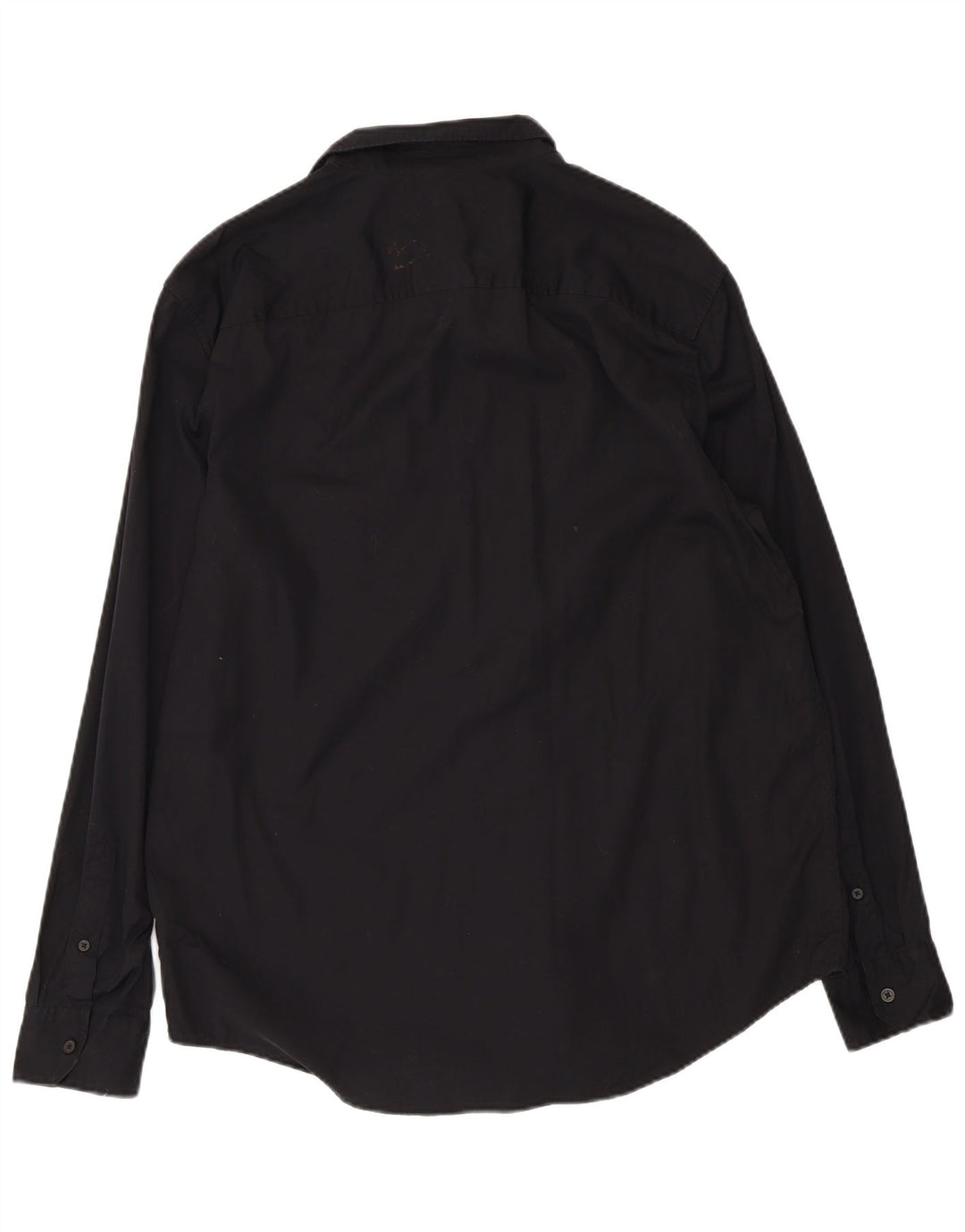 CALVIN KLEIN Herrenhemd Mittelschwarze Baumwolle