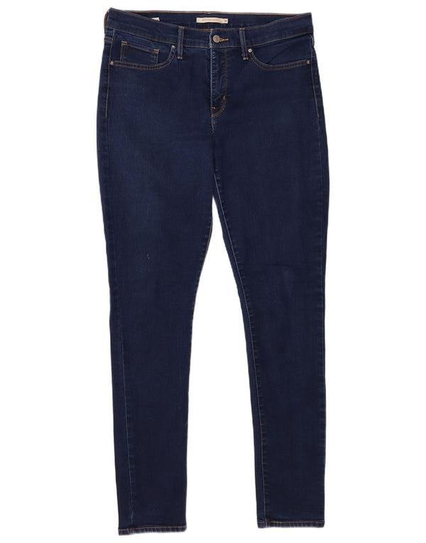 Levi's Damen 311 Shaping Skinny Jeans W31 L32 Marineblau Baumwolle
