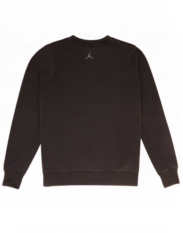 Jordan Herren-Sweatshirt mit Grafik, groß, aus schwarzer Baumwolle