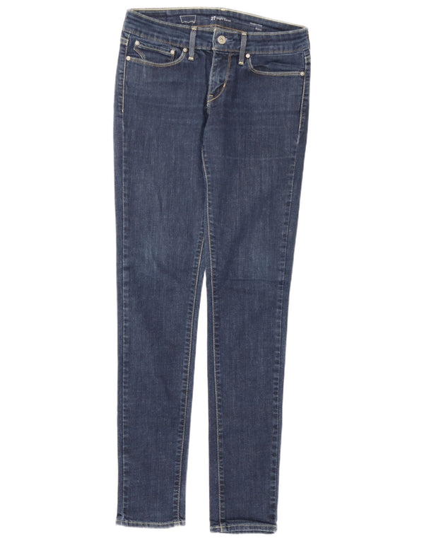 Levi's Damen Slight Curve Modern Rise Skinny Jeans W27 L32 Marineblau