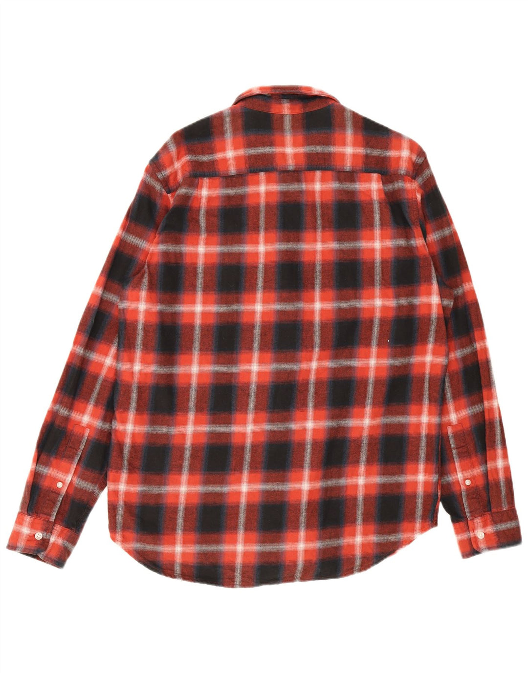 Timberland Herren-Flanellhemd mit normaler Passform, groß, marineblau, kariert, Baumwolle