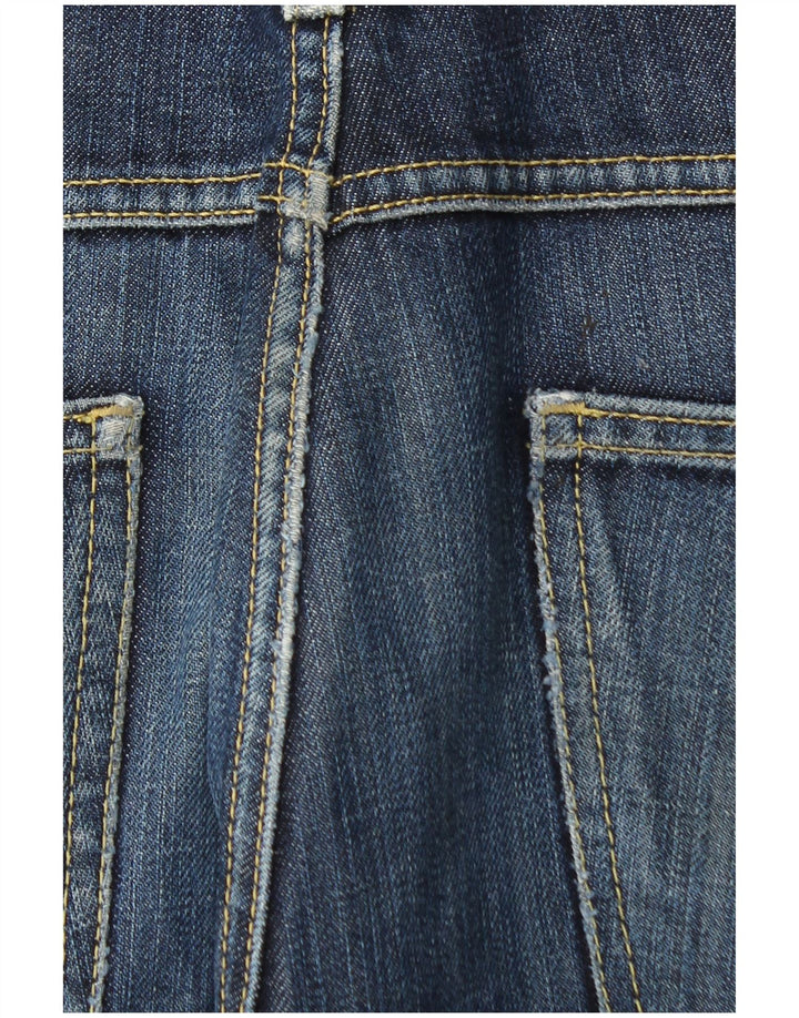 Daniele Alessandrini Herren Straight Jeans W36 L31 Blaue Baumwolle