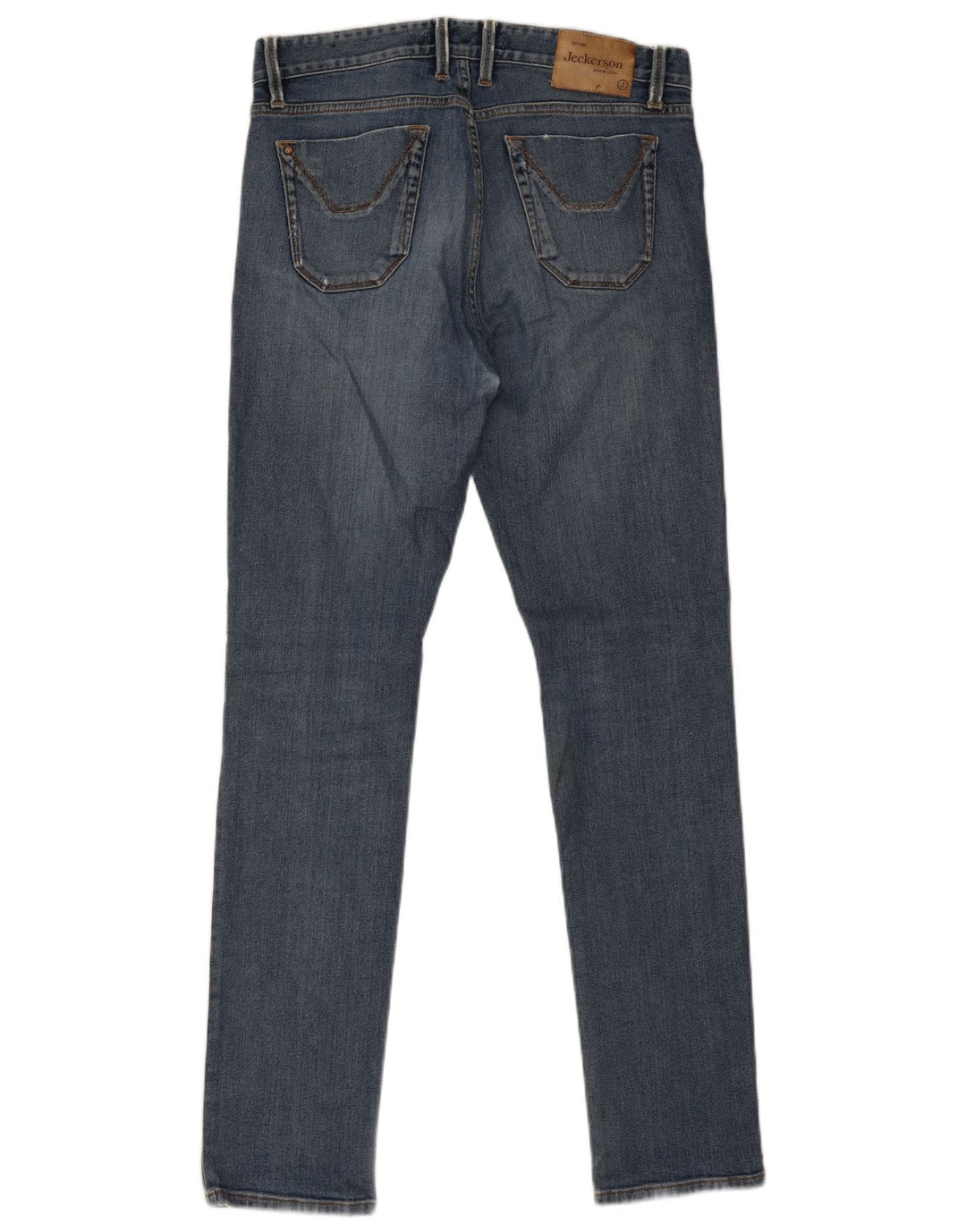 Jeckerson Herren Slim Jeans W31 L31 Blaue Baumwolle