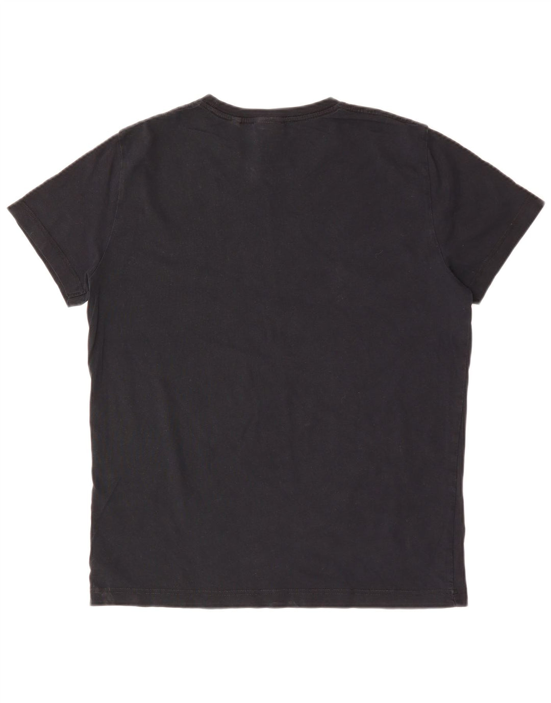 GANT Herren-T-Shirt-Oberteil, mittelgroß, marineblau, Baumwolle
