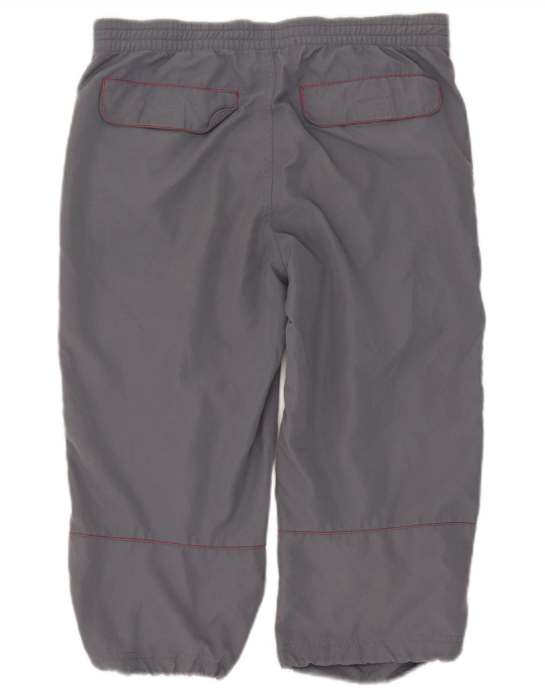 Kappa Herren Capri-Hose, Größe S, W29, L18, Grau, Polyester