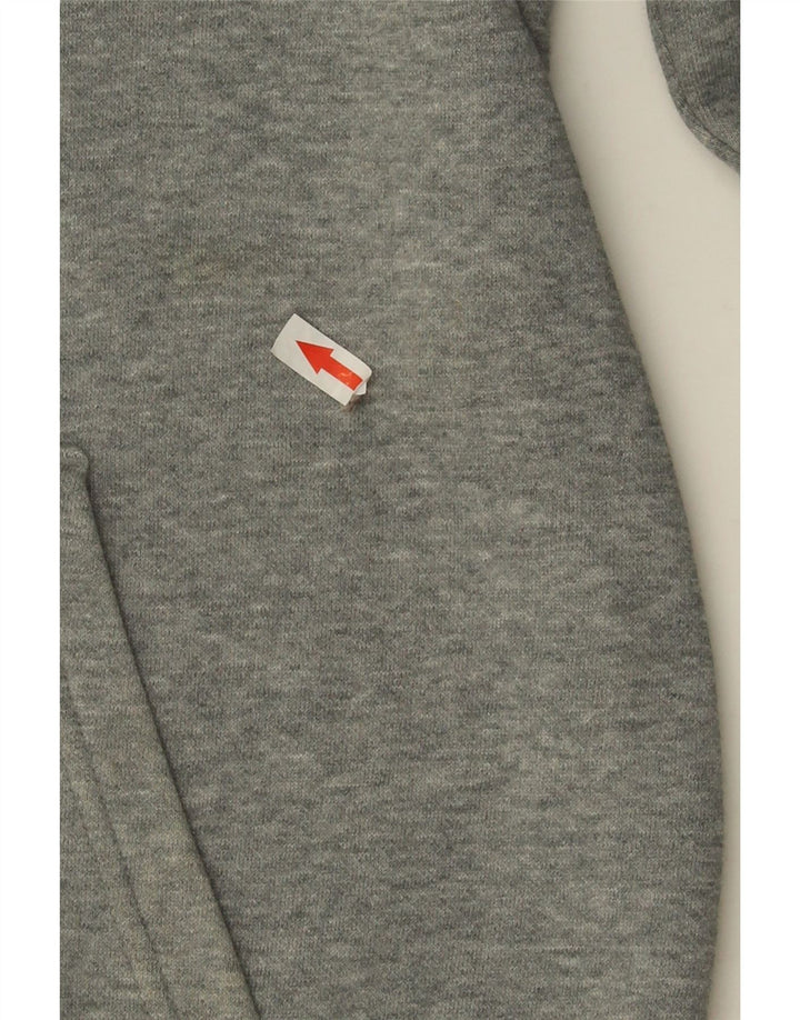 Puma Herren Graphic Hoodie Pullover mittelgraue Baumwolle