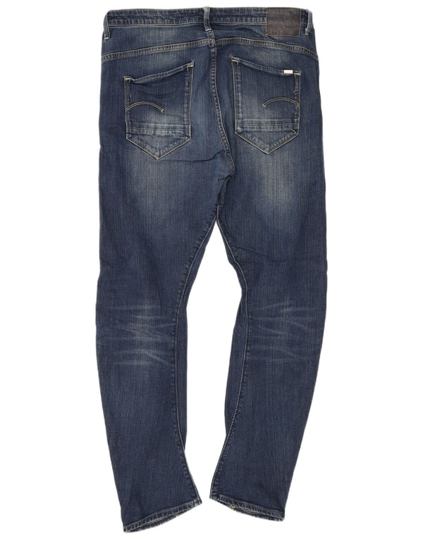 G-Star Herren Tapered Jeans W29 L28 Blaue Baumwolle