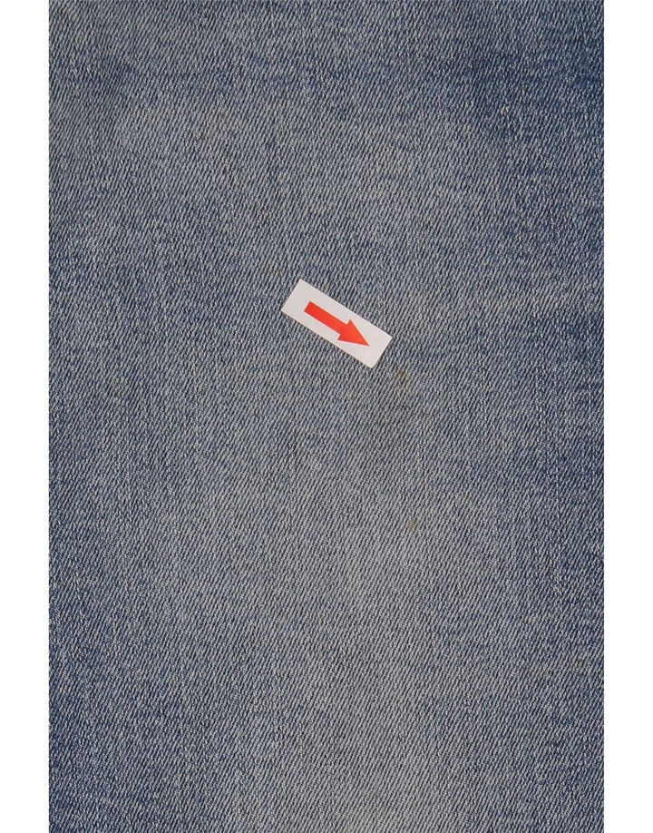 Wrangler Herren Straight Jeans W34 L30 Blaue Baumwolle
