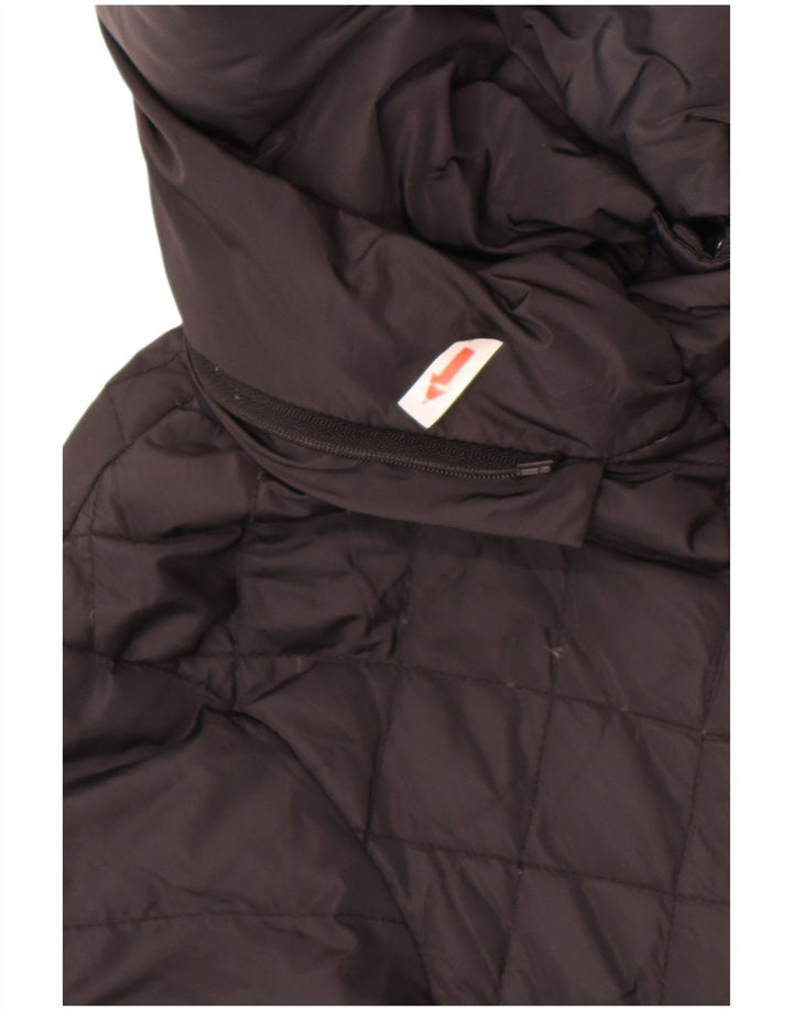 Marella Damen Sport gepolsterter Mantel UK 14 Large Schwarz Polyamid