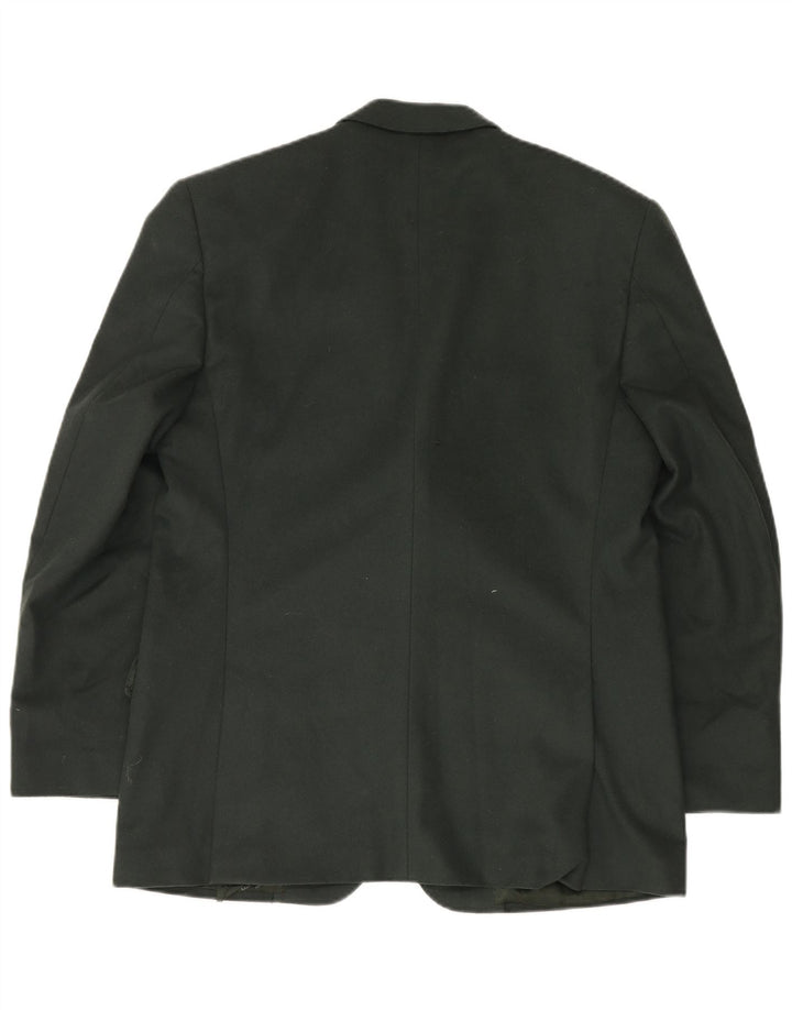 Pierre Cardin Herren-Blazer mit 3 Knöpfen, IT 50, große Khaki-Wolle