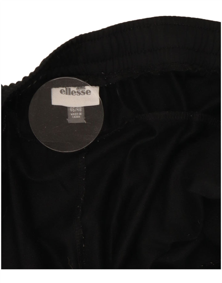 Ellesse Herren Trainingshose Jogger UK 46/48 XL Schwarz Polyester